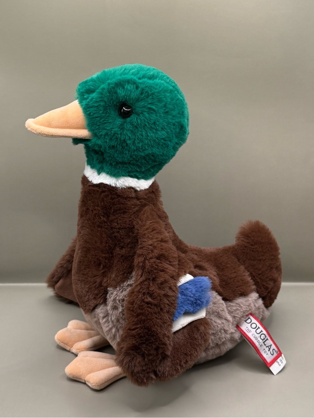 Douglas Desie Soft Mallard Duck Plush Stuffed Animal Realistic